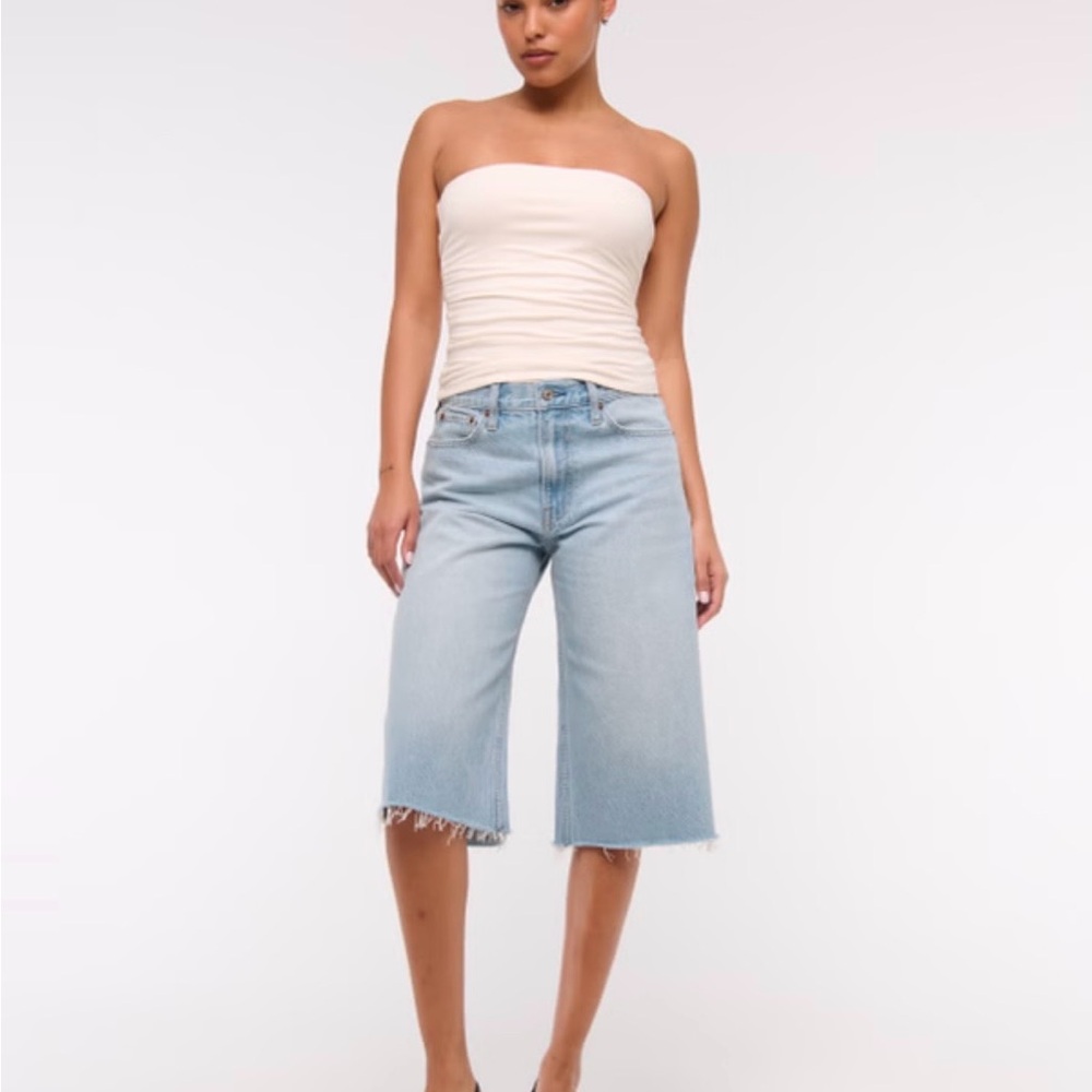 Abercrombie & Fitch Mid-rise long Jort